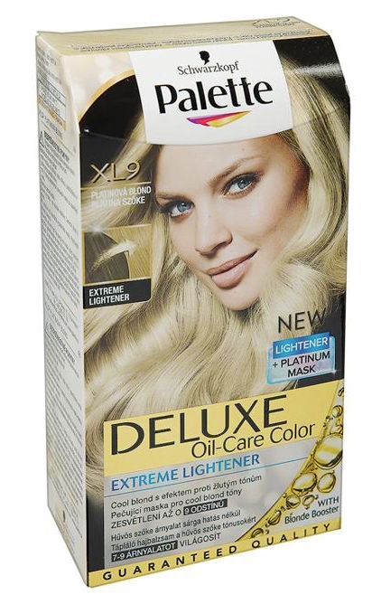 Palette Deluxe hajfest�k XL9 Platina sz�ke